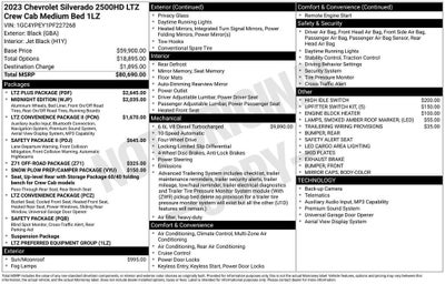 2023 Chevrolet Silverado 2500 HD LTZ