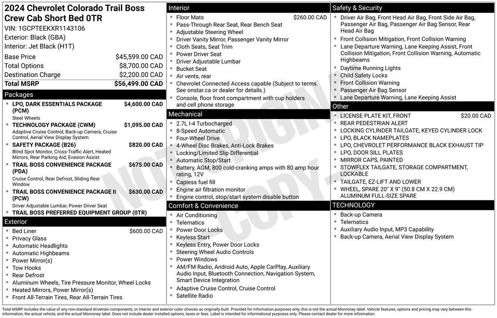 2024 Chevrolet Colorado Trail Boss