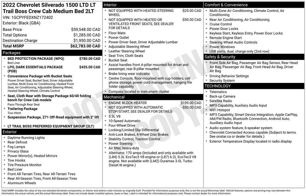 2022 Chevrolet Silverado 1500 LTD LT Trail Boss
