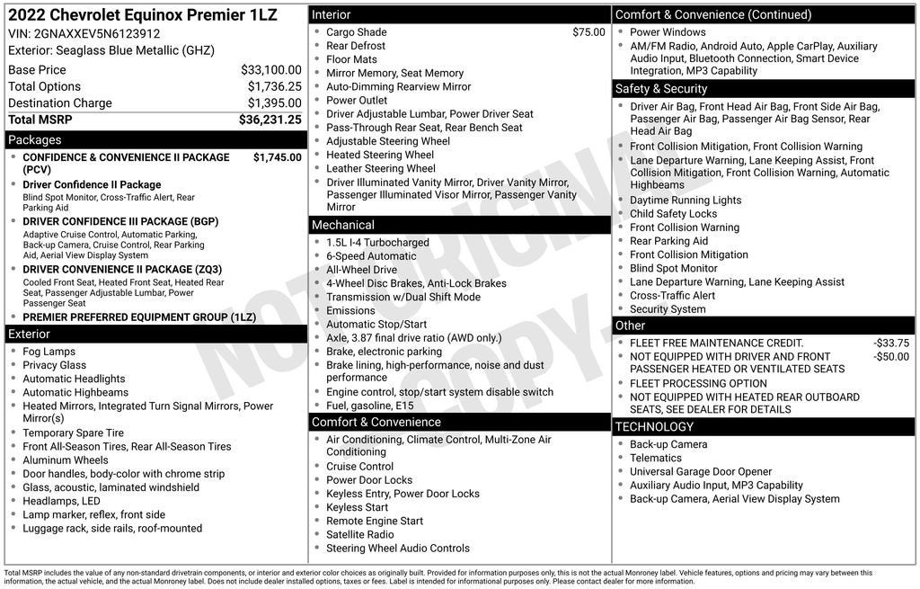 2022 Chevrolet Equinox Premier