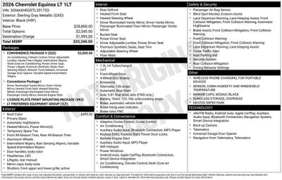 2026 Chevrolet Equinox LT