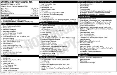 2023 Buick Envision Essence